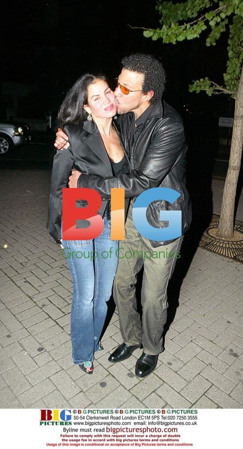 Lionel Richie and wife Diane leaving Nobu in London