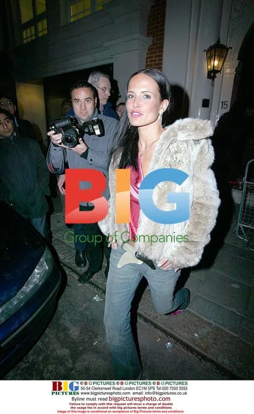 Sophie Anderton leaving Funky Buddha in London
