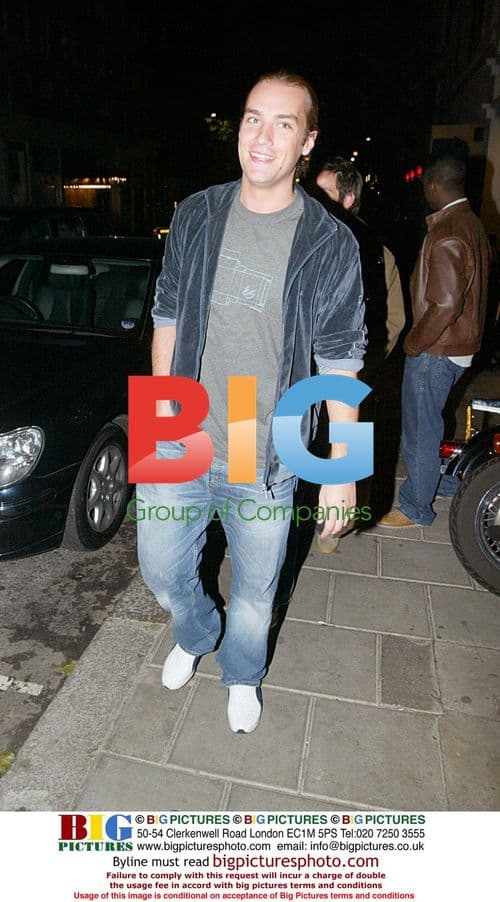 Calum Best Leaving Funky Buddha in London