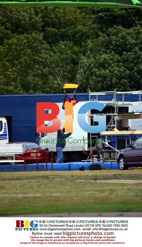 Renee Zellweger on Bridget Jones 2 Set