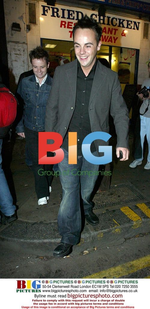 Ant and Dec at 2003 LAFTA Awards