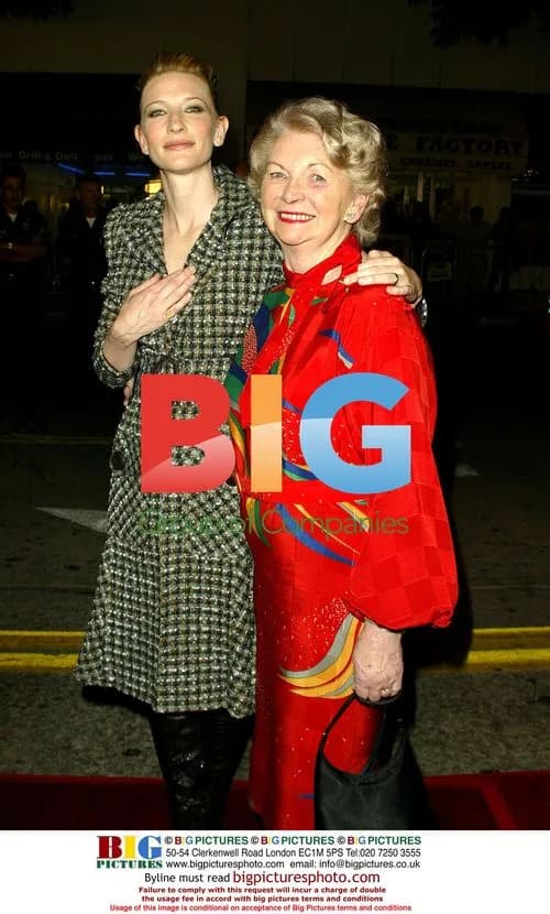 Cate Blanchett and Bernie Guerin at Veronica Guerin Premiere
