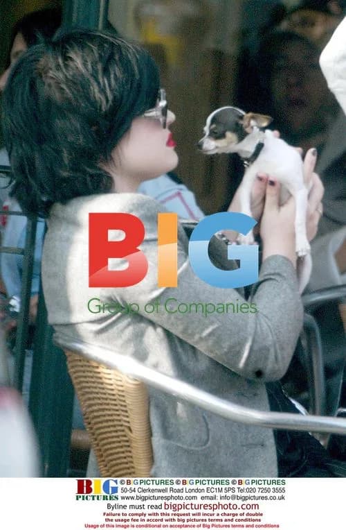 Kelly Osbourne out with new puppy