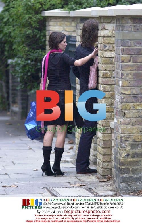 Sadie Frost and boyfriend out in North London
