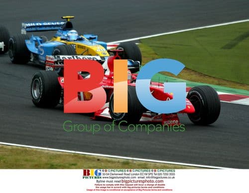 Michael Schumacher Crashes in Japanese Grand Prix