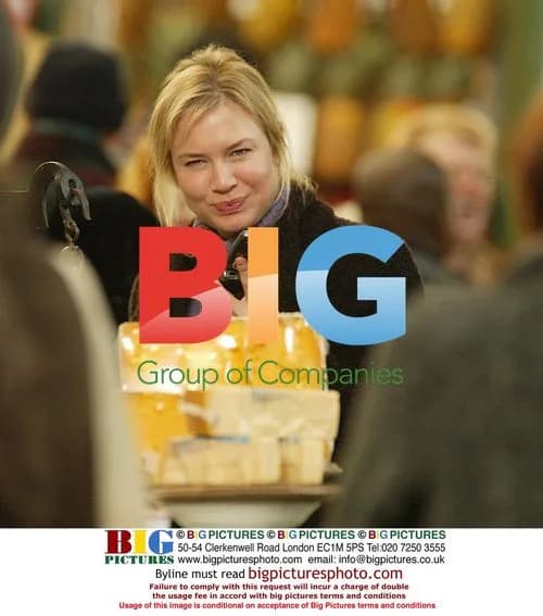 Renee Zellweger on 'Bridget Jones' set