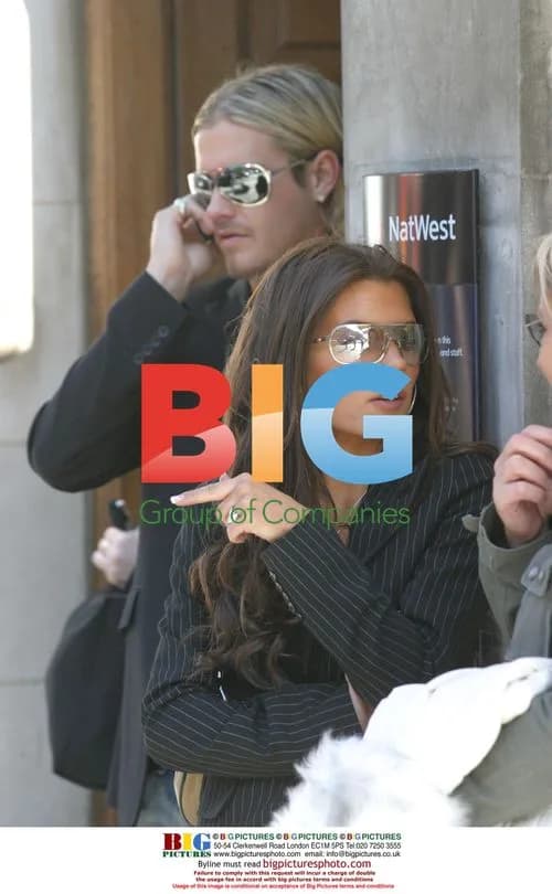 Beckham Family Filming in West London