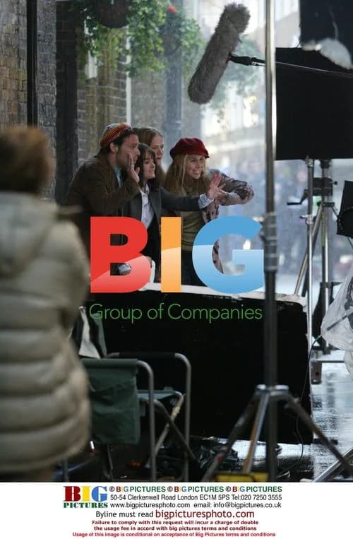 Renee Zellweger on set of Bridget Jones: The Edge of Reason