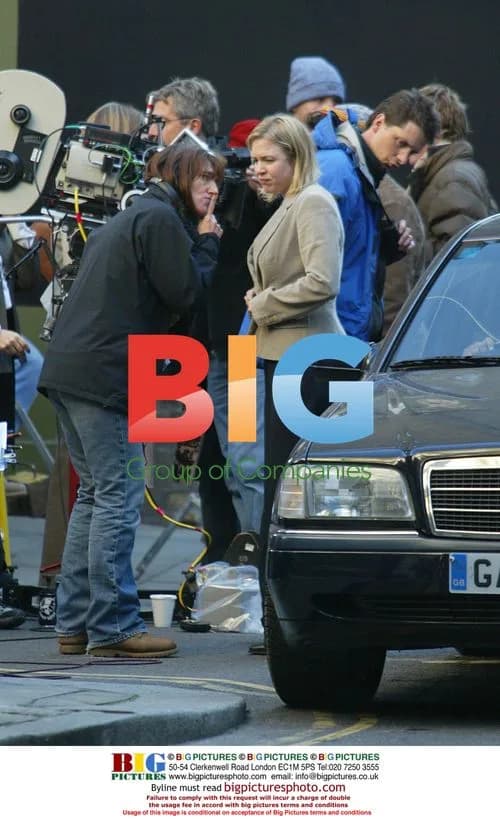 Renee Zellweger on Bridget Jones Set