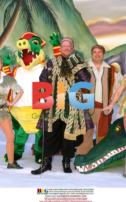 Steve McFadden as Captain Hook in Peter Pan