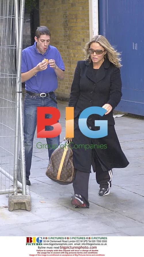 Patsy Kensit Arrives at Albery Theatre