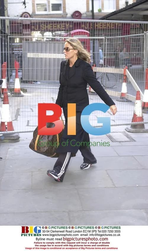 Patsy Kensit Arriving at Albery Theatre