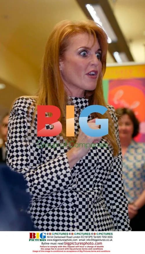 Duchess of York at Book Signing in Dublin