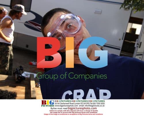 Steve-O performs microwave stunt in Kingsburg, CA