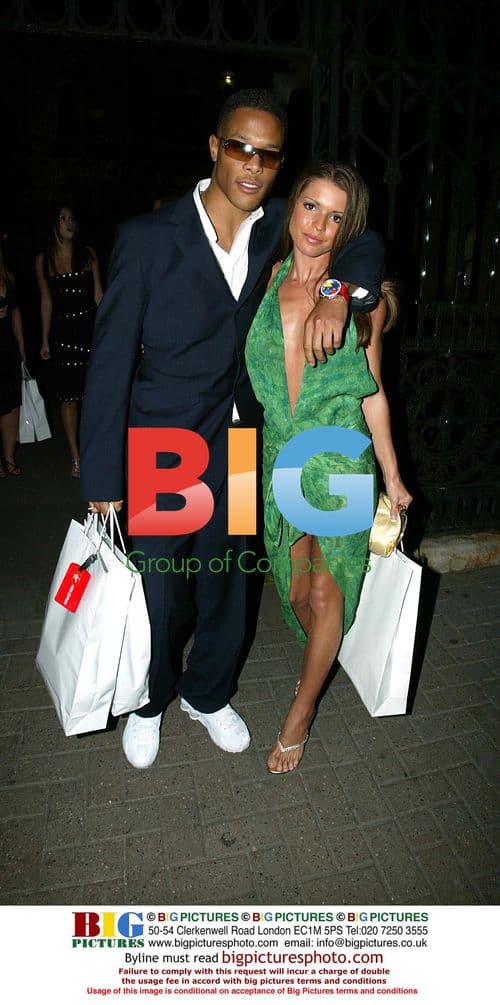 Singer Romeo Dunn with girlfriend Tania at 'Passion for Barbados' ball