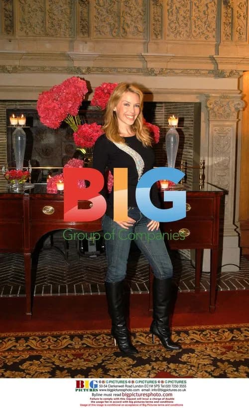 Kylie Minogue at Ritz Hotel Paris Album Launch