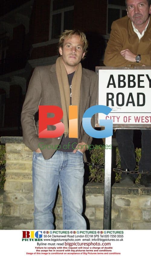 Iain Softley, Stephen Dorff, and Ian Hart at Abbey Road Studios