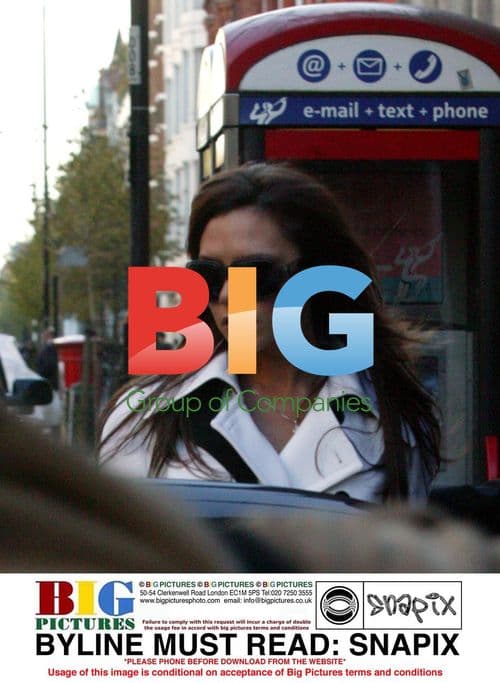 Victoria Beckham leaves Dior in West London