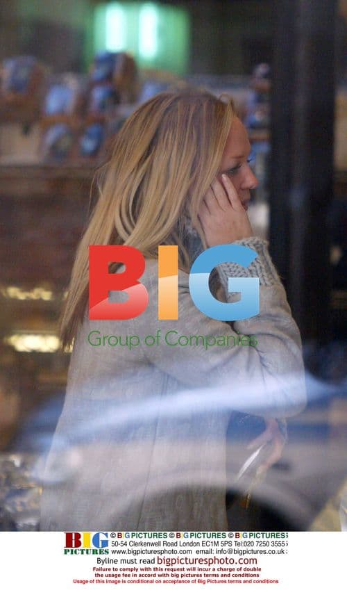 Emma Bunton Grocery Shopping in North London