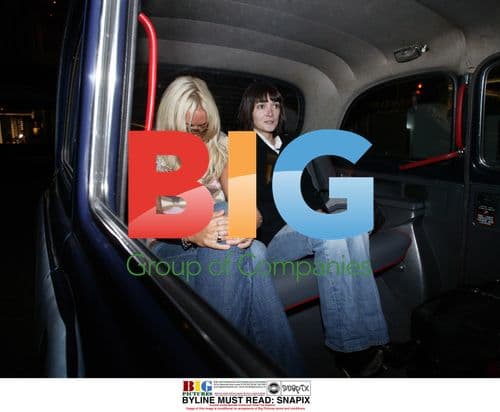 Meg Matthews and Annabell Neilson Shopping in London