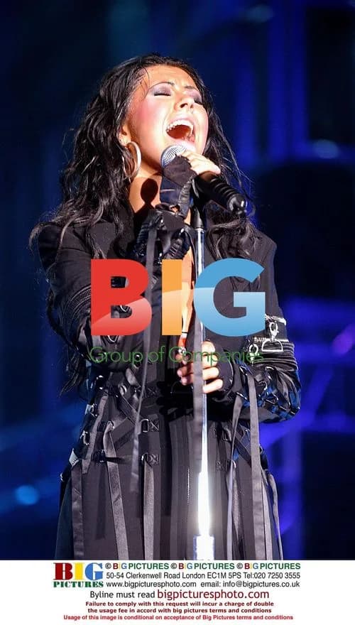 Christina Aguilera at UK Tour Opener