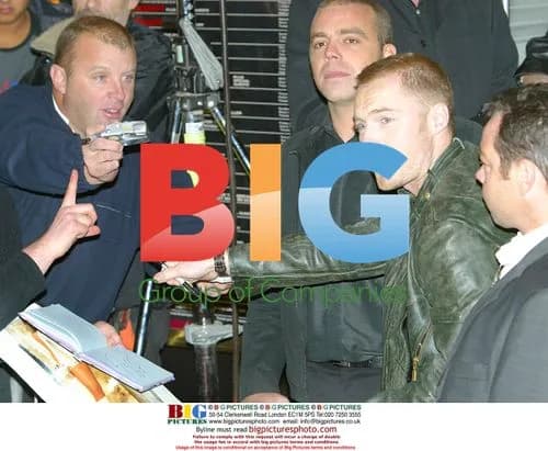 Singer Ronan Keating at National Music Awards 2003
