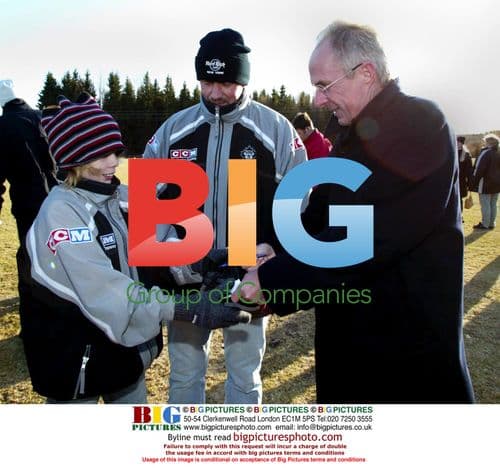 Eriksson watches old team's match in Sweden