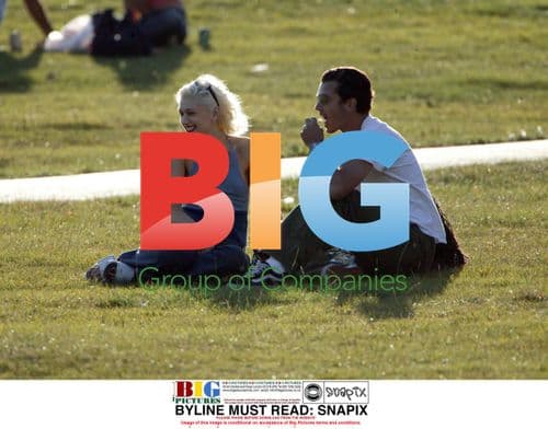 Gwen Stefani and Gavin Rossdale in North London