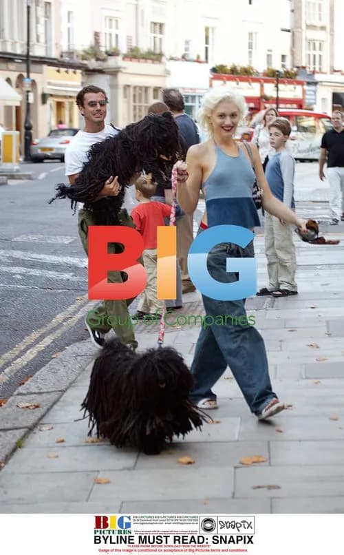 Gwen Stefani and Gavin Rossdale Out in London
