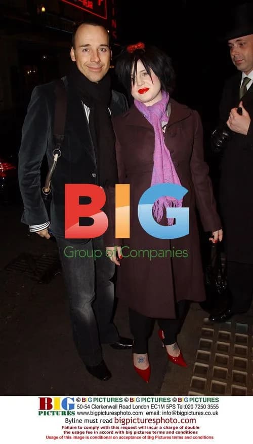Kelly Osbourne and David Furnish at Ivy Restaurant