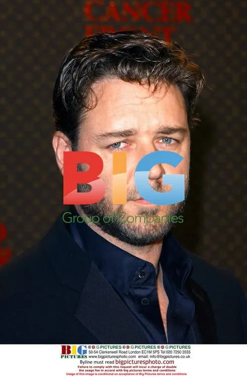 Russell Crowe at Cancer Gala