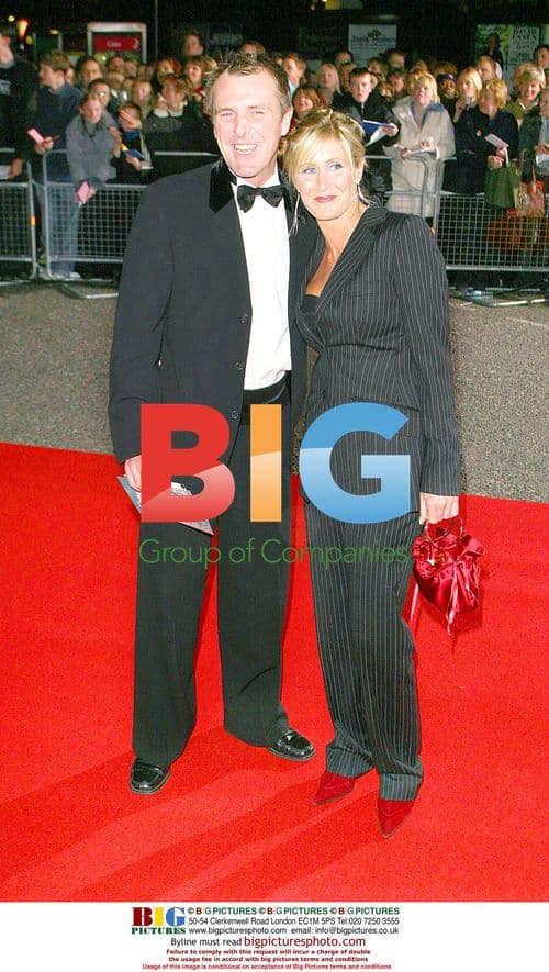 Phil Tufnell and Dawn Brown at National TV Awards