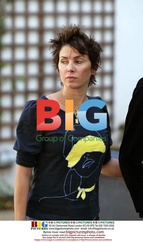 Sadie Frost walks in London