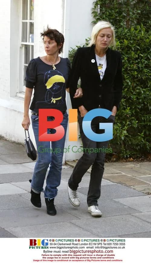 Sadie Frost Walking with Friend