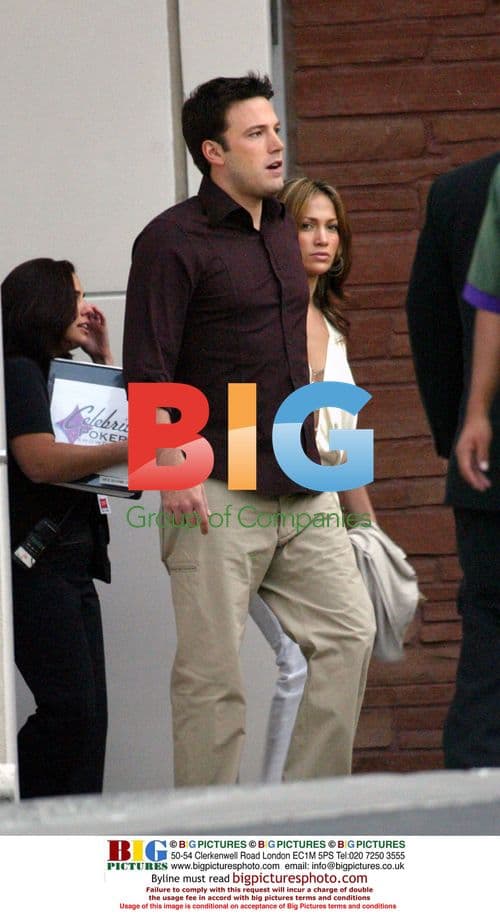 Bennifer Attend Celebrity Poker Tournament