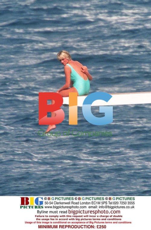 Diana and Dodi on Yacht in France