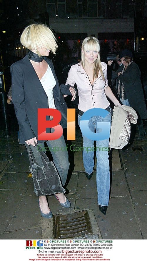 Atomic Kitten's Jenny Frost and Liz McCarnon