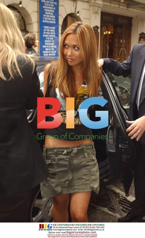 Myleene Klass Arriving at The Ivy Restaurant