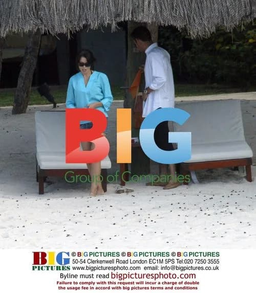 Dannii Minogue Relaxing on Holiday in Mauritius