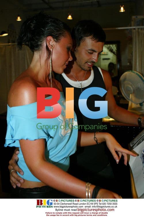 Michelle Heaton Gets New Tattoo in Spain