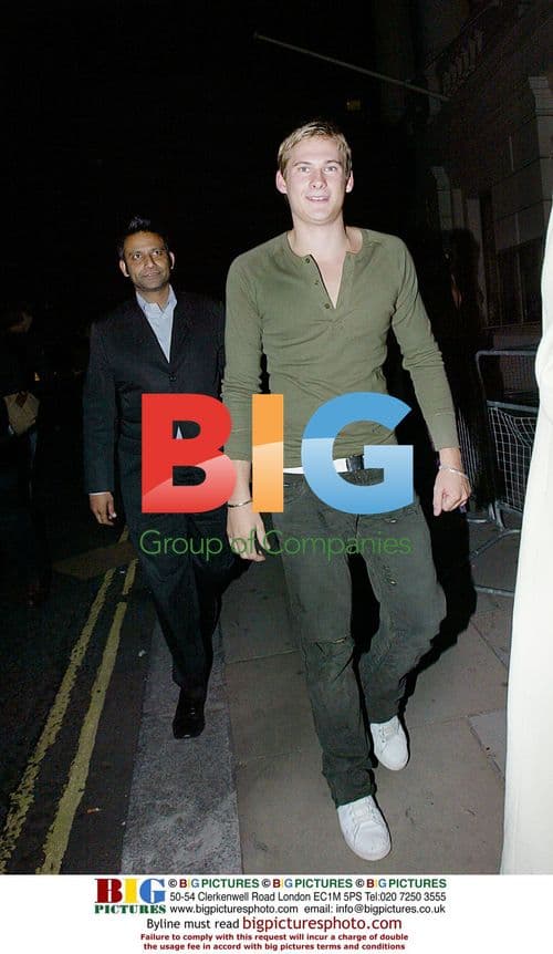 Lee Ryan and Rav Singh at GQ Men of the Year Awards