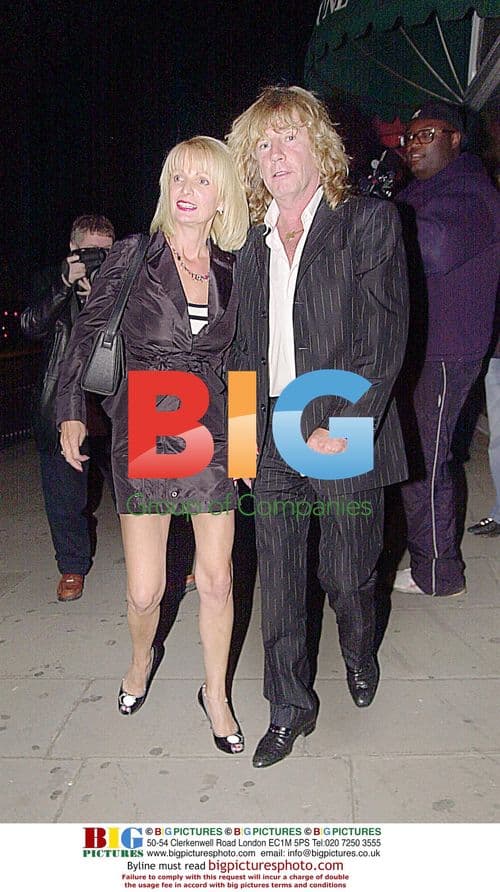 Rick Parfitt and Family at Wellington Club