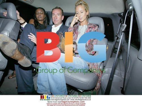 Lady Victoria Hervey and Robert Hanson at Wellington Club