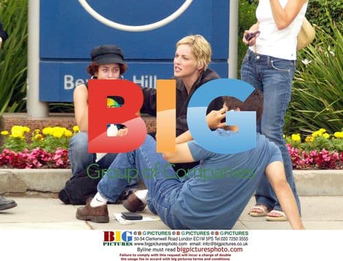 Sharon Stone Assists in Beverly Hills Accident