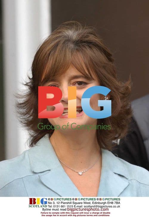 Cherie Blair in Edinburgh