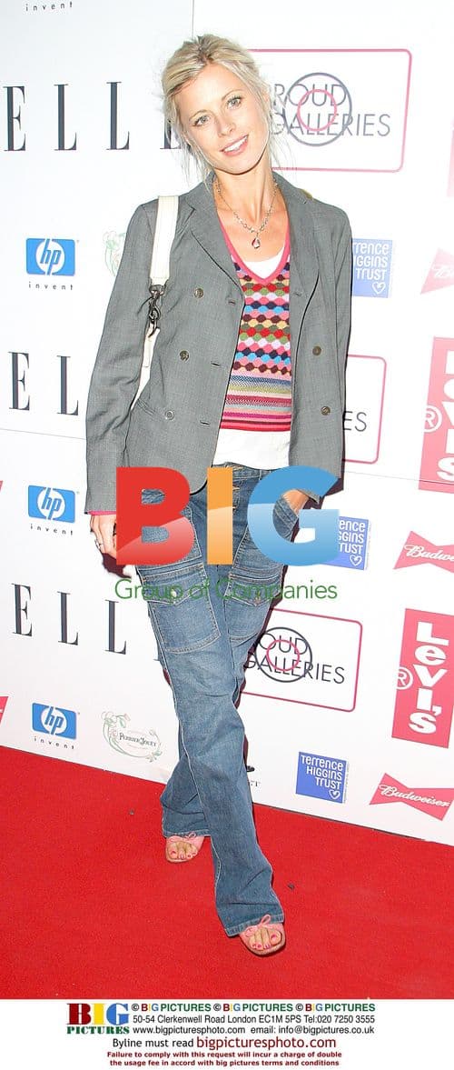 Model Laura Bailey at Helena Christensen exhibition