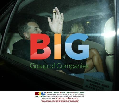 Don Johnson Leaving Sketch Club in London