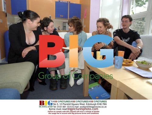 Cherie Blair visits Scotland