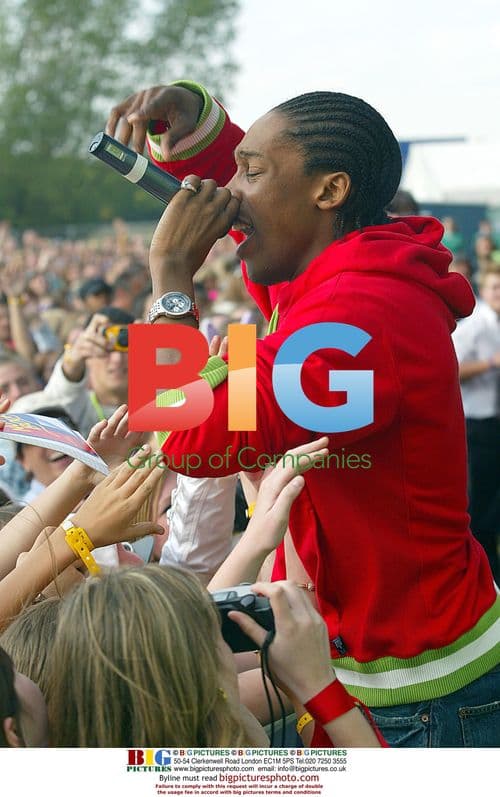 Lamarr at Party in the Park 2003