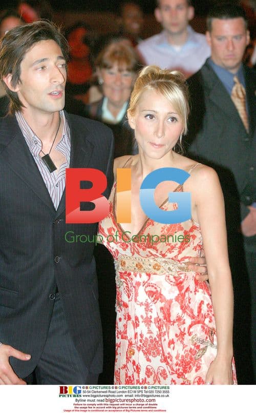 Adrien Brody and Michelle Dupont at 'Dummy' Premiere
